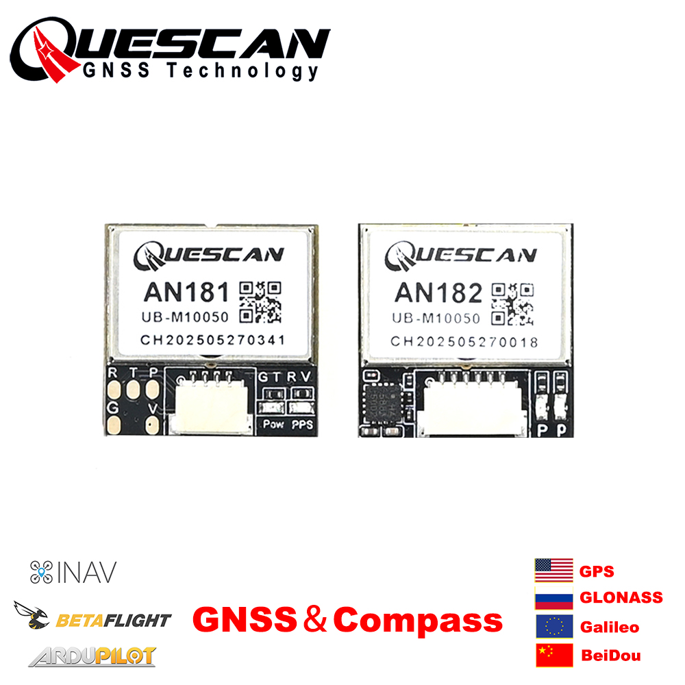 Drone Compass - QUESCAN 18mm M10 GPS GNSS Module