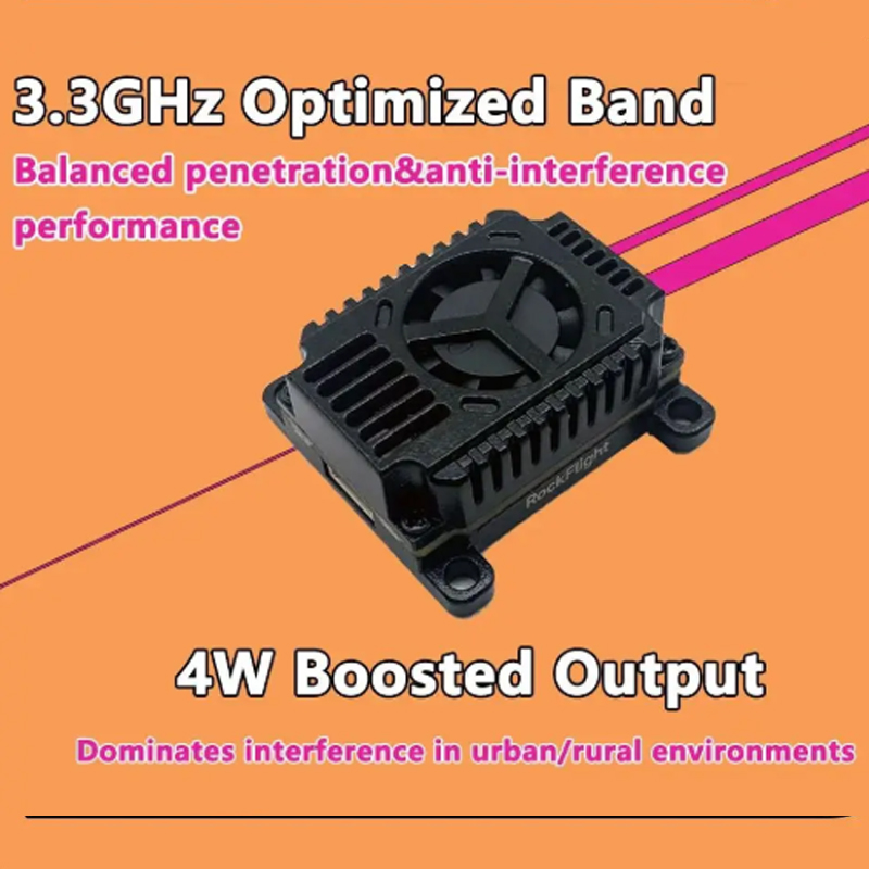 SLONWAKE FPV 3.3G 16CH 4000mW  - Drone Transmitter 评论和价格
