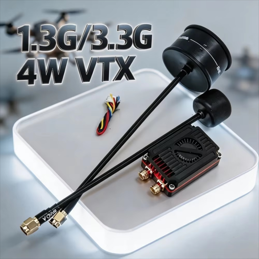 Rushfpv Rush 1.3G/3.3G 4W 7-30 - Drone Transmitter 评论和价格