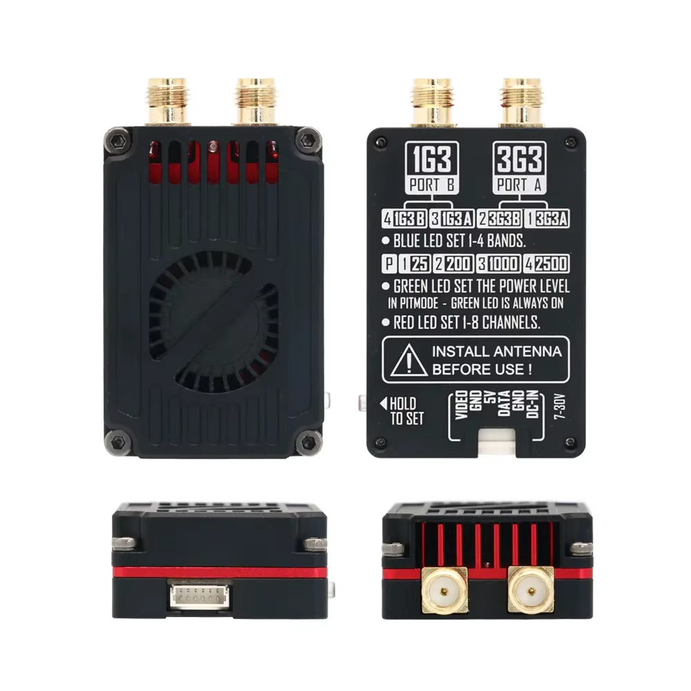 Rushfpv Rush 1.3G/3.3G 4W 7-30 - Drone Transmitter 评论和价格